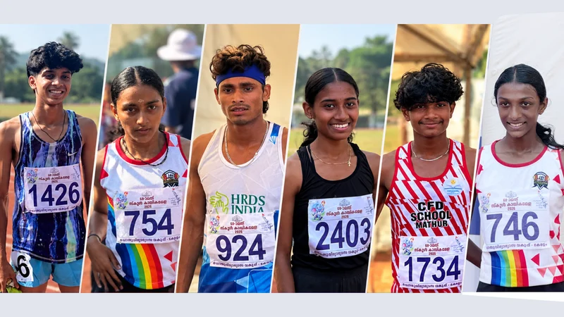 അതുലിനെ മറികടന്ന് എബിന് സ്പ്രിന്റ് ഡബിൾ; 200 മീറ്ററിൽ ഇവാനയ്ക്കും ശ്രേയയ്ക്കും സ്വർണം